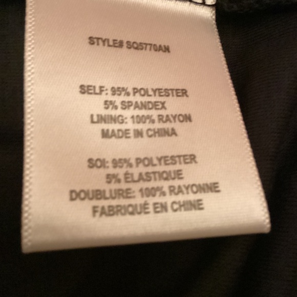 Anthropologie Eva Franco Black Sequin  Short Sleeve Top with Paillettes - Picture 8 of 9